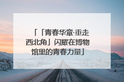 「青春华章·重走西北角」闪耀在博物馆里的青春力量