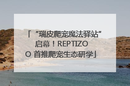 “瑞皮爬宠魔法驿站” 启幕！REPTIZOO 首推爬宠生态研学