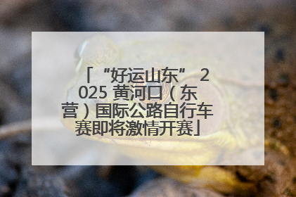 “好运山东” 2025 黄河口（东营）国际公路自行车赛即将激情开赛