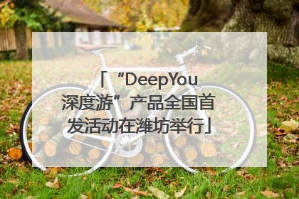 “DeepYou深度游”产品全国首发活动在潍坊举行