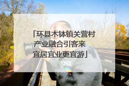 环县木钵镇关营村 产业融合引客来 宜居宜业更宜游