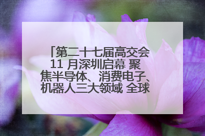第二十七届高交会 11 月深圳启幕 聚焦半导体、消费电子、机器人三大领域 全球科技盛宴蓄势待发