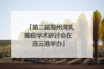 第二届海州湾乳腺癌学术研讨会在连云港举办