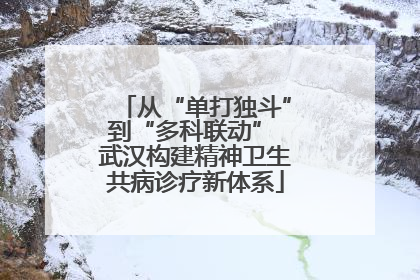 从“单打独斗”到“多科联动” 武汉构建精神卫生共病诊疗新体系
