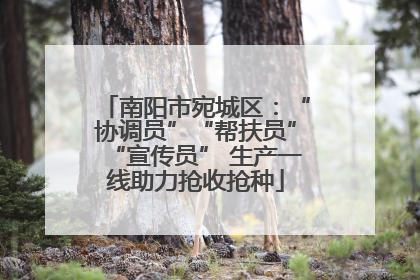 南阳市宛城区：“协调员”“帮扶员”“宣传员” 生产一线助力抢收抢种