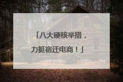 八大硬核举措，力挺宿迁电商！