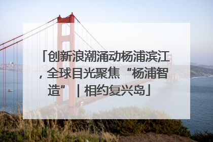 创新浪潮涌动杨浦滨江，全球目光聚焦“杨浦智造”｜相约复兴岛