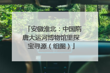 安徽淮北：中国隋唐大运河博物馆里探宝寻源（组图）
