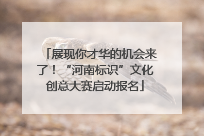 展现你才华的机会来了！“河南标识”文化创意大赛启动报名