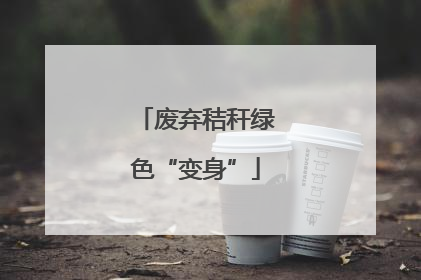 废弃秸秆绿色“变身”