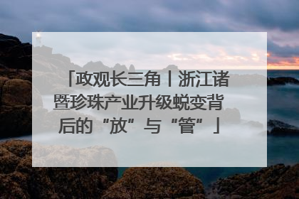 政观长三角丨浙江诸暨珍珠产业升级蜕变背后的“放”与“管”