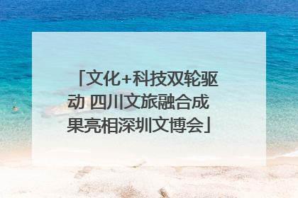 文化+科技双轮驱动 四川文旅融合成果亮相深圳文博会