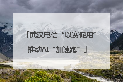 武汉电信“以赛促用”推动AI“加速跑”