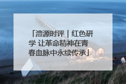 澧源时评｜红色研学 让革命精神在青春血脉中永续传承