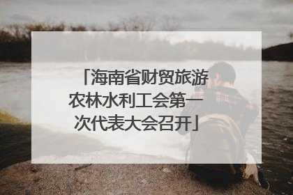 海南省财贸旅游农林水利工会第一次代表大会召开