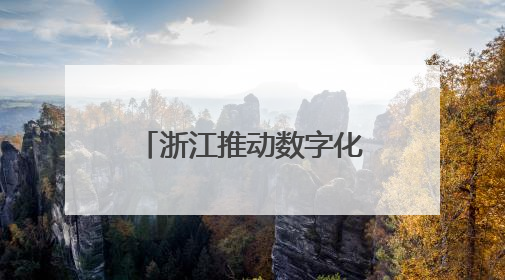 浙江推动数字化改造从“全覆盖”迈向“深覆盖”