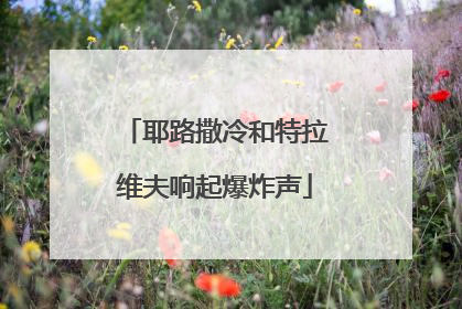 耶路撒冷和特拉维夫响起爆炸声