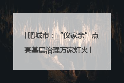 肥城市：“仪家亲”点亮基层治理万家灯火