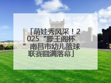 萌娃秀风采！2025“滕王阁杯”南昌市幼儿篮球联赛圆满落幕