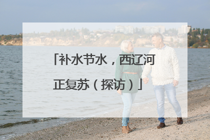 补水节水，西辽河正复苏（探访）