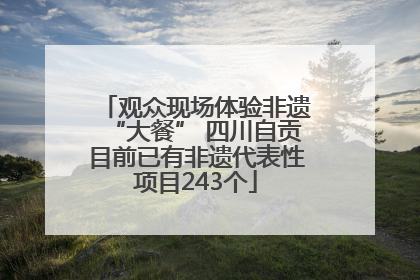 观众现场体验非遗“大餐” 四川自贡目前已有非遗代表性项目243个
