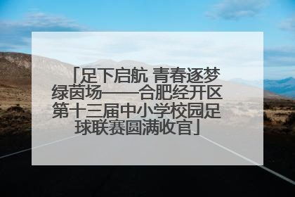 足下启航 青春逐梦绿茵场——合肥经开区第十三届中小学校园足球联赛圆满收官