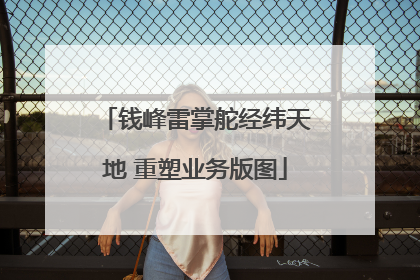 钱峰雷掌舵经纬天地 重塑业务版图