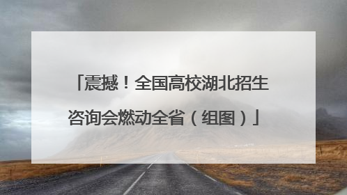震撼！全国高校湖北招生咨询会燃动全省（组图）