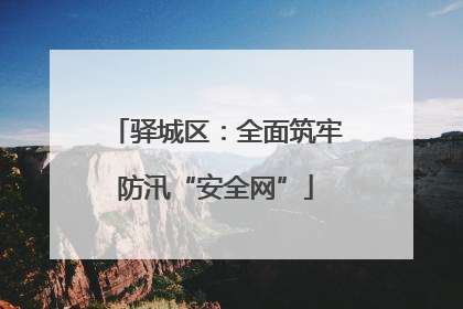 驿城区：全面筑牢防汛“安全网”