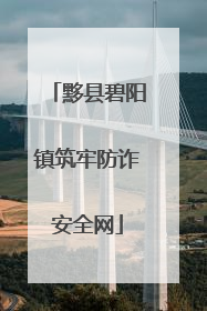 黟县碧阳镇筑牢防诈安全网