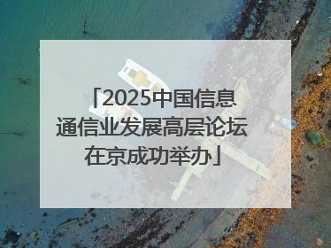 2025中国信息通信业发展高层论坛在京成功举办