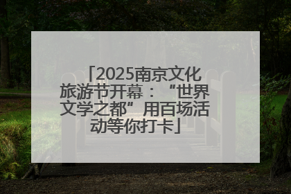 2025南京文化旅游节开幕：“世界文学之都”用百场活动等你打卡