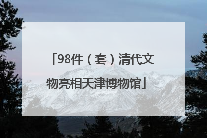 98件（套）清代文物亮相天津博物馆